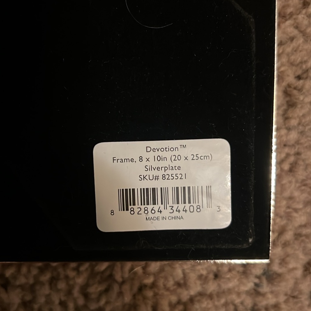 Silver Photo Frame - Picture 5 of 5